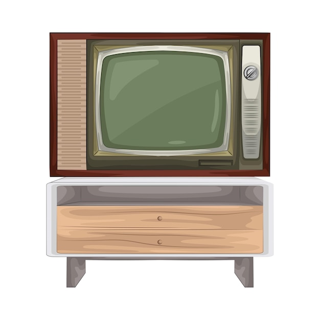 illustrazione della televisione