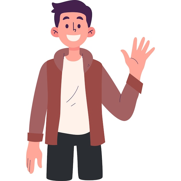 illustrazione delle mani dell'uomo