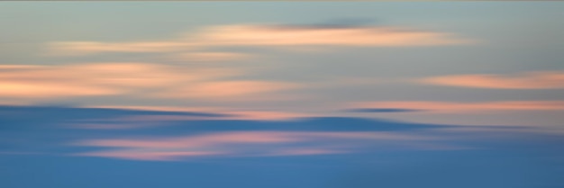 Illustrazione dello sfondo naturale del cielo al tramonto