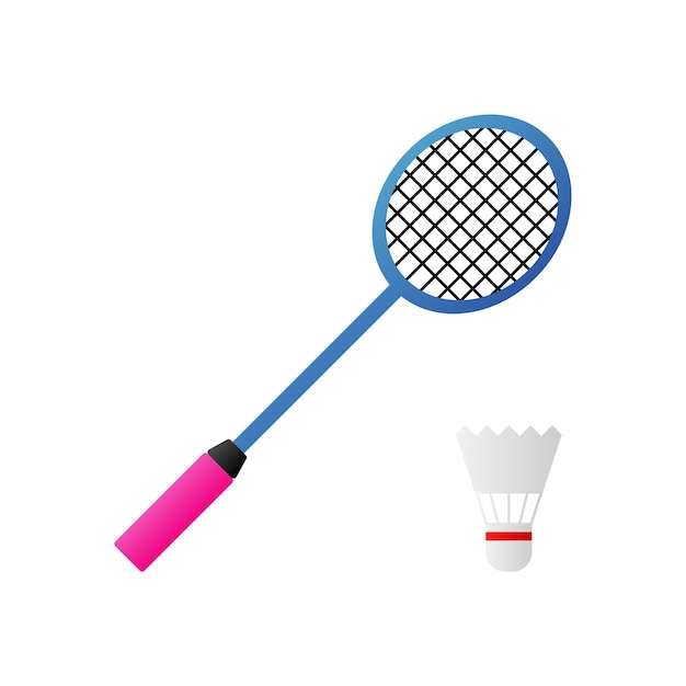 Illustrazione dello sport della racchetta