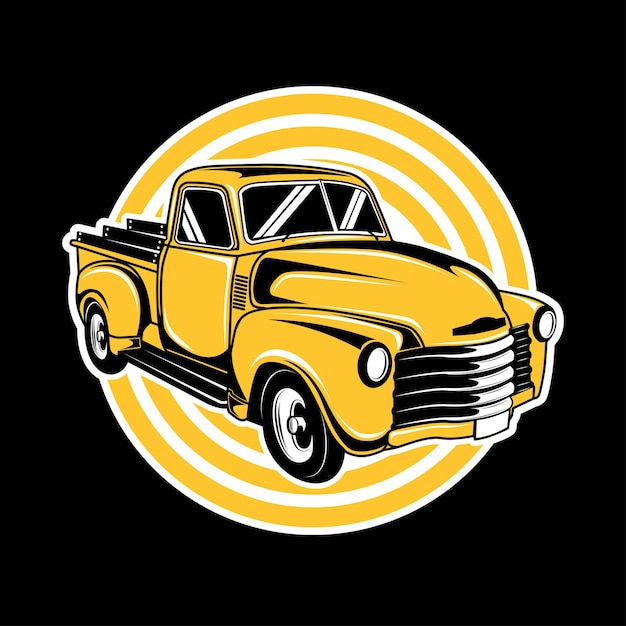 illustrazione di auto d'epoca d'epoca