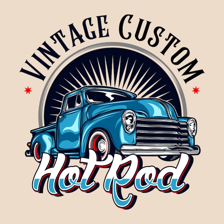Vettore illustrazione di auto d'epoca