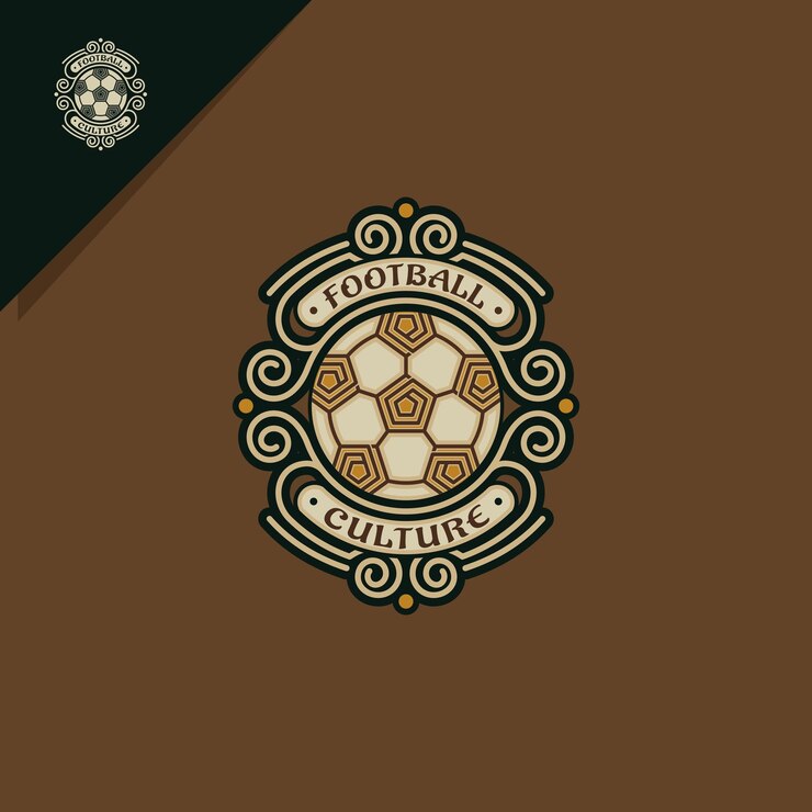 illustrazione di calcio e tradizionale. per loghi o icone