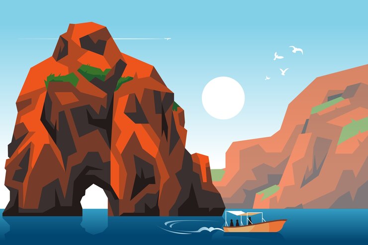 Vettore illustrazione di capri disegnata a mano