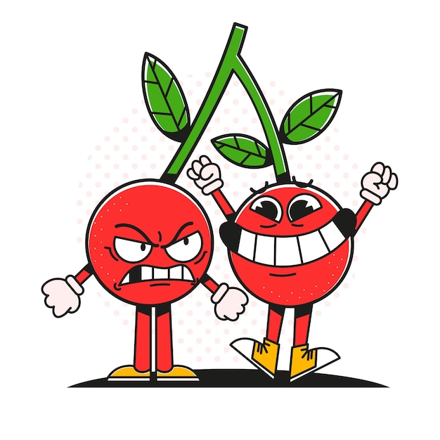 Illustrazione di cartoni animati alimentari
