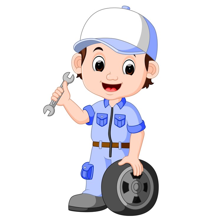 illustrazione di Cartoon manutentore