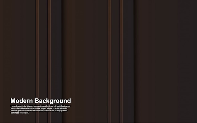 Illustrazione di colore nero e marrone del fondo astratto