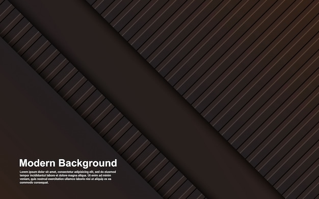 Illustrazione di colore nero e marrone del fondo astratto