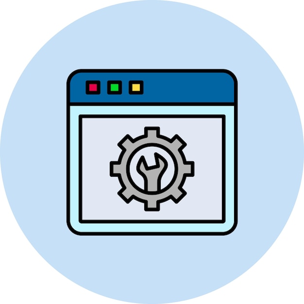 Illustrazione di configurazione piatta