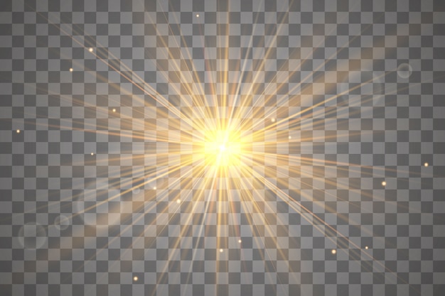 Illustrazione di effetto della luce