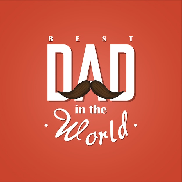 Illustrazione di festa del papà