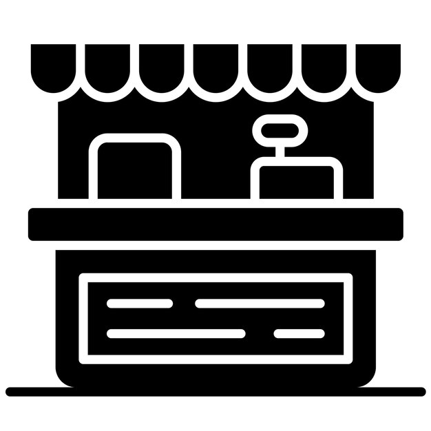 Illustrazione di Food Court Flat