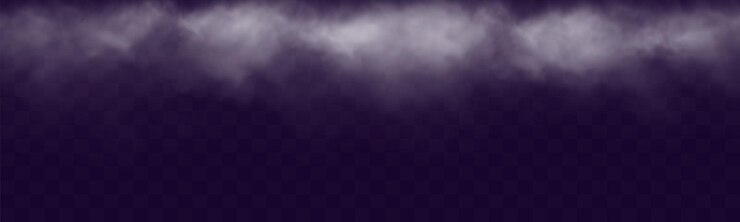 Vettore illustrazione di fumo su uno sfondo trasparente
