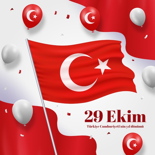 Illustrazione di gradiente 29 ekim