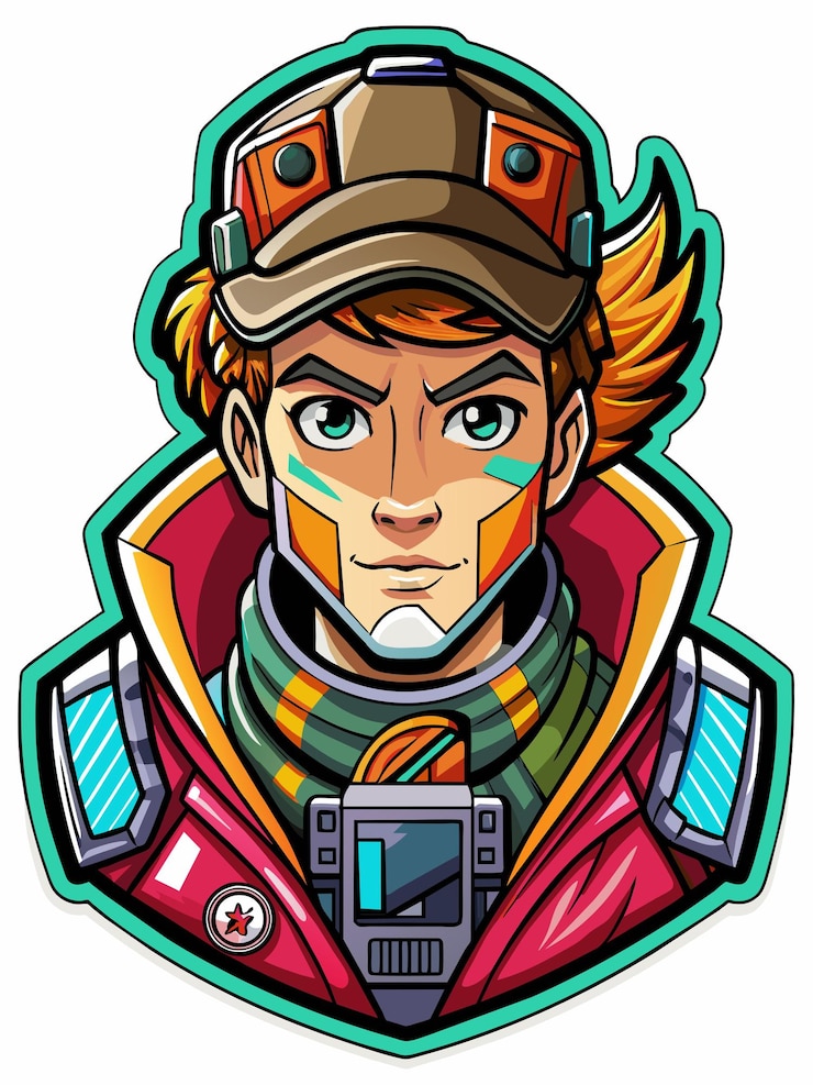 Vettore illustrazione di grafica vettoriale adesiva formato di file sorgente eps progettazione di icone a scala senza perdite