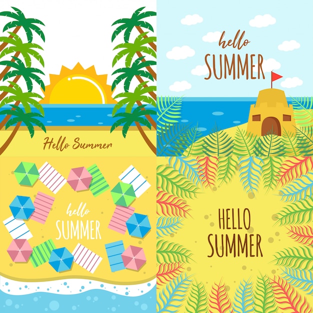 Illustrazione di Hello Summer
