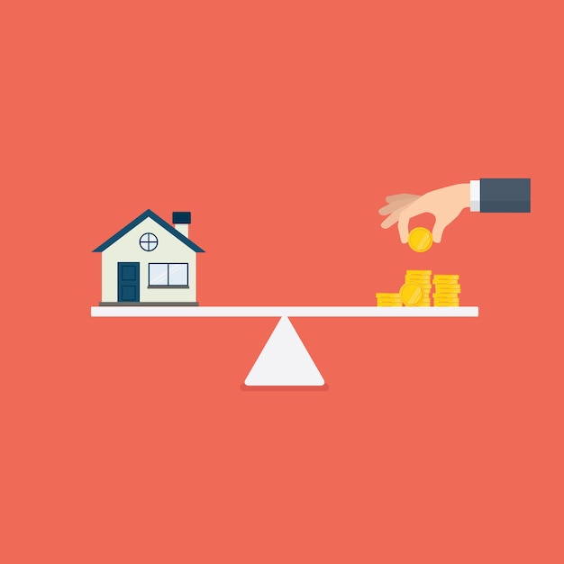 Illustrazione di investimento immobiliare