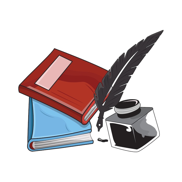 Vettore illustrazione di libro