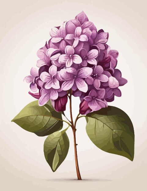 illustrazione di lilac