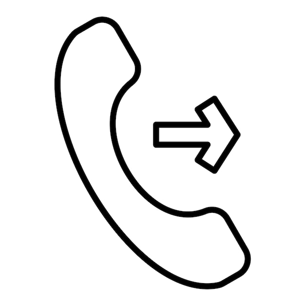 Illustrazione di linea in uscita