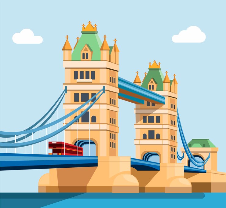 Illustrazione di London Tower Bridge