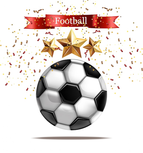 Illustrazione di pallone da calcio