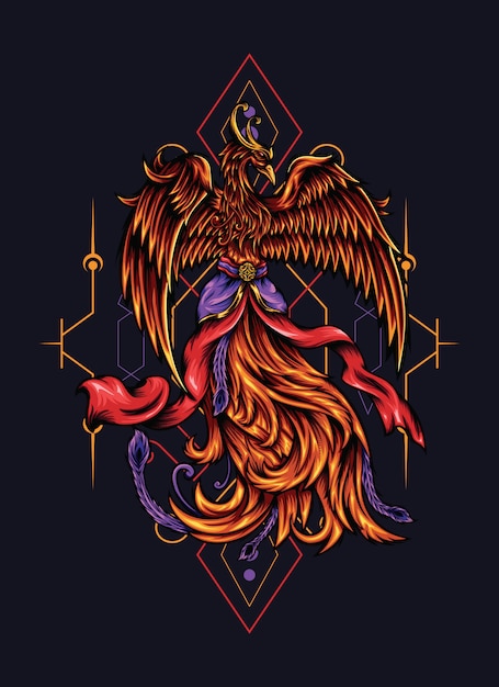 Illustrazione di Phoenix Phoenix