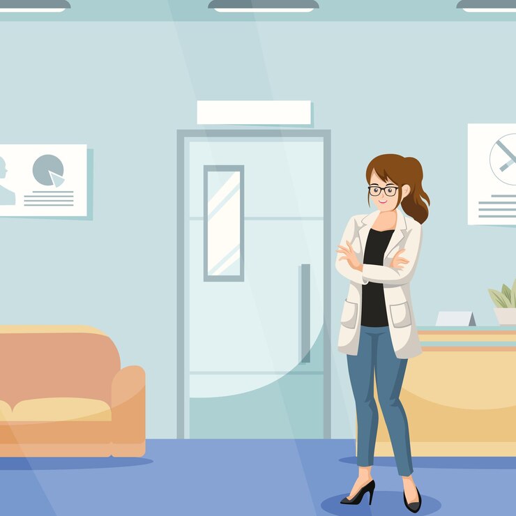 Vettore illustrazione di progettazione medica e sanitaria
