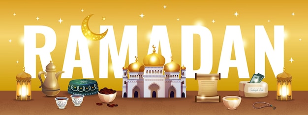 illustrazione di ramadan kareem