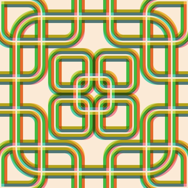 Illustrazione di sfondo astratto geometrico