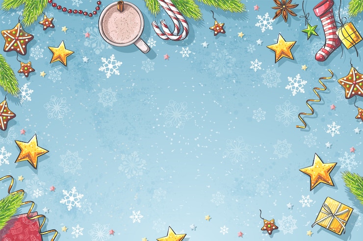 Vettore illustrazione di sfondo buon natale e anno nuovo.