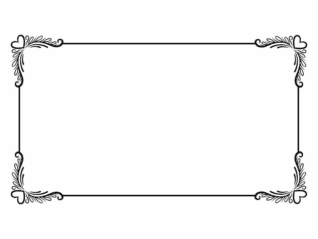 Illustrazione di sfondo della cornice di San Valentino