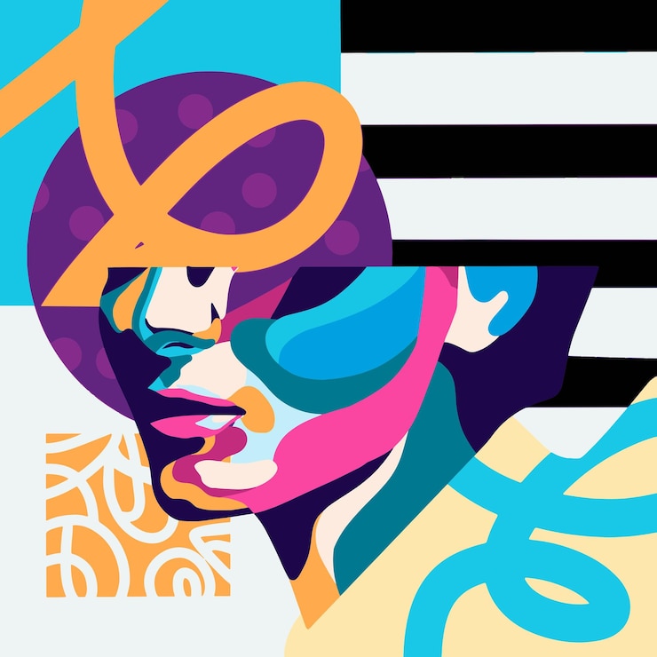 Illustrazione di stile di strada a colori