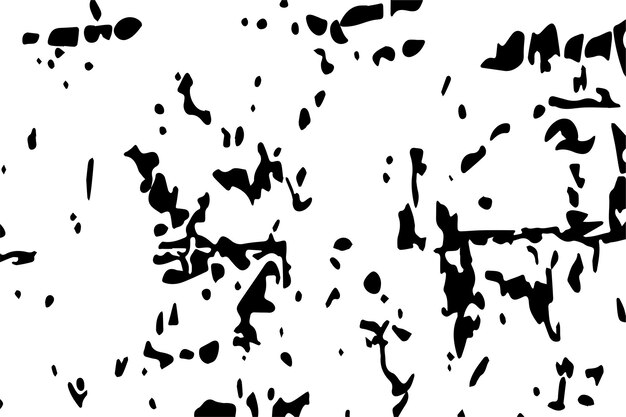 illustrazione di texture nera ruvida o grunge su bianco per sfondo o uso commerciale