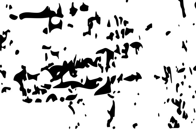 illustrazione di texture nera ruvida o grunge su bianco per sfondo o uso commerciale