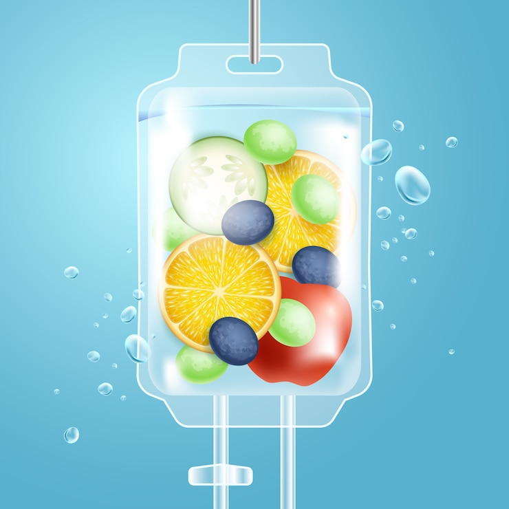 Vettore illustrazione di trattamenti estetici realistici