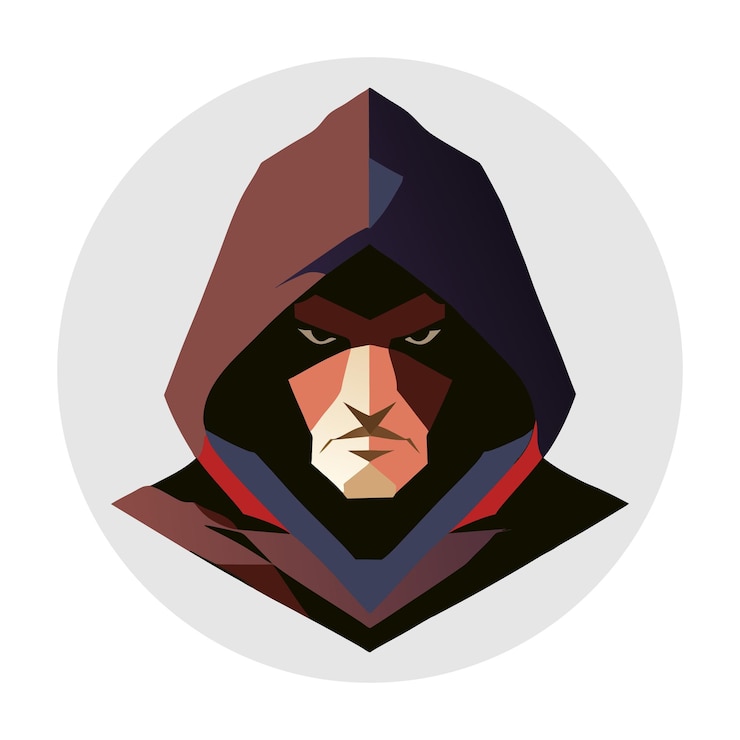 Vettore illustrazione di vettore del ninja