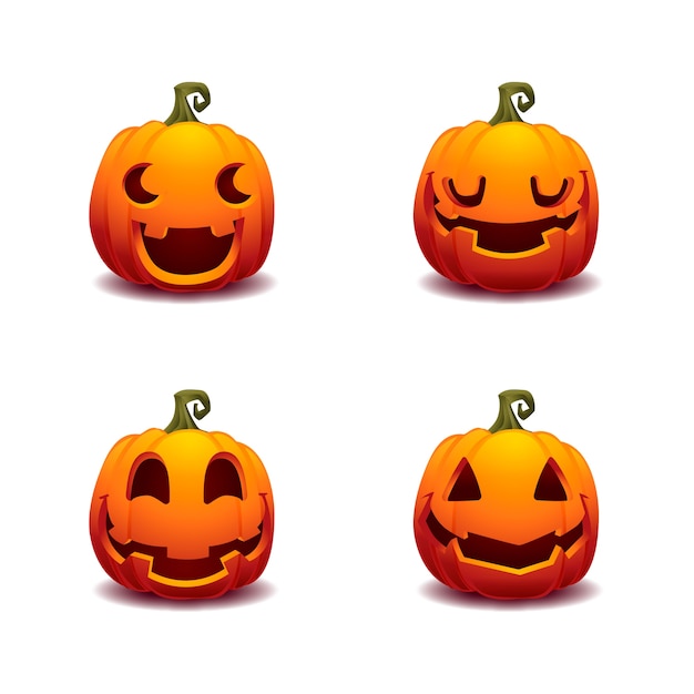 Illustrazione di vettore di Halloween di zucca