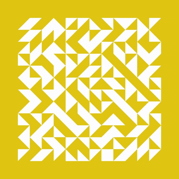 Vettore illustrazione geometrica del modello vettoriale senza cuciture