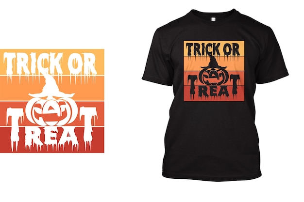Illustrazione grafica vettoriale del design della maglietta di Halloween