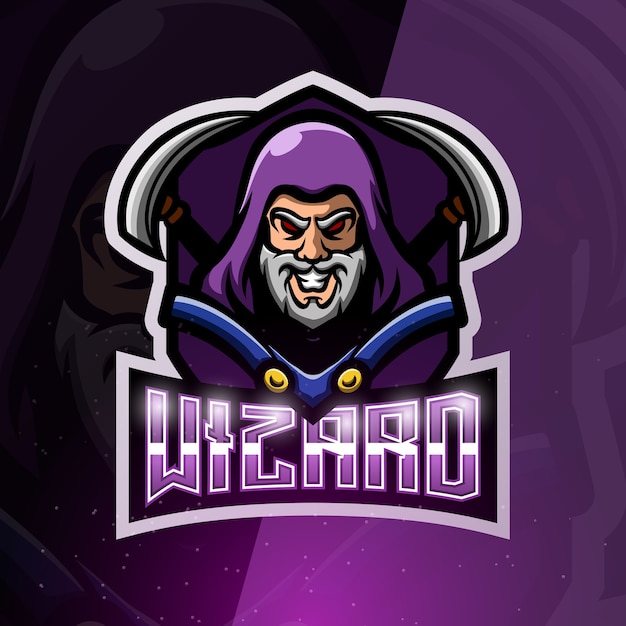 Illustrazione guidata esport mascotte