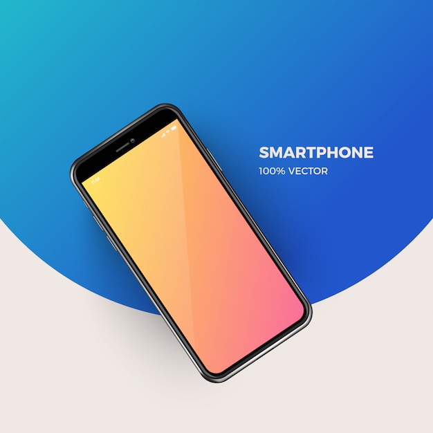 Illustrazione moderna di vettore di Smartphone