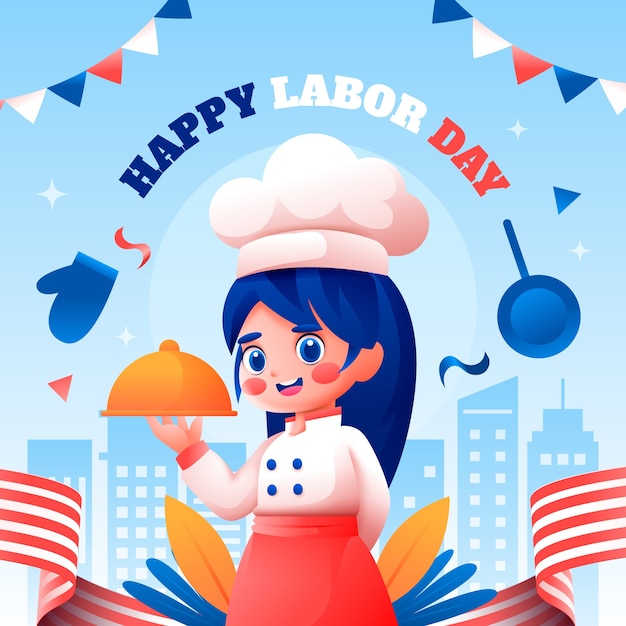 Illustrazione per noi festa del lavoro
