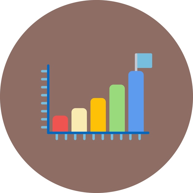 Illustrazione piatta dell'obiettivo di marketing