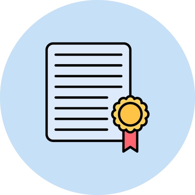 Illustrazione piatta delle qualifiche professionali