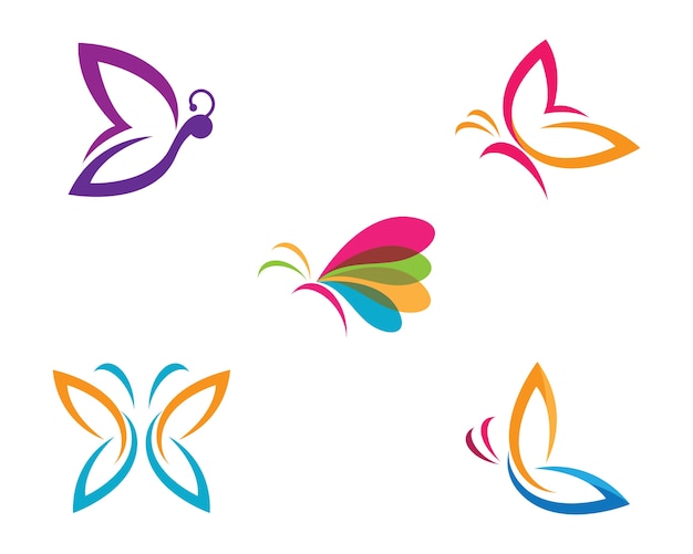 Illustrazione simbolo farfalla