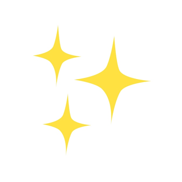 illustrazione stella su sfondo bianco
