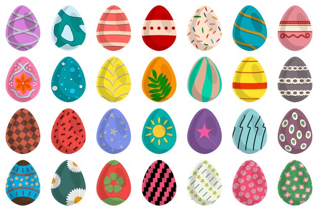 Illustrazione sul tema celebrazione festa di Pasqua con caccia colorate uova luminose