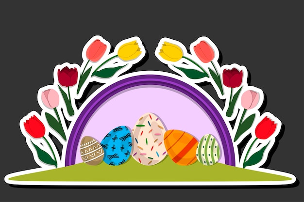 Illustrazione sul tema grande set diversi tipi di dessert dolce torta di bacche