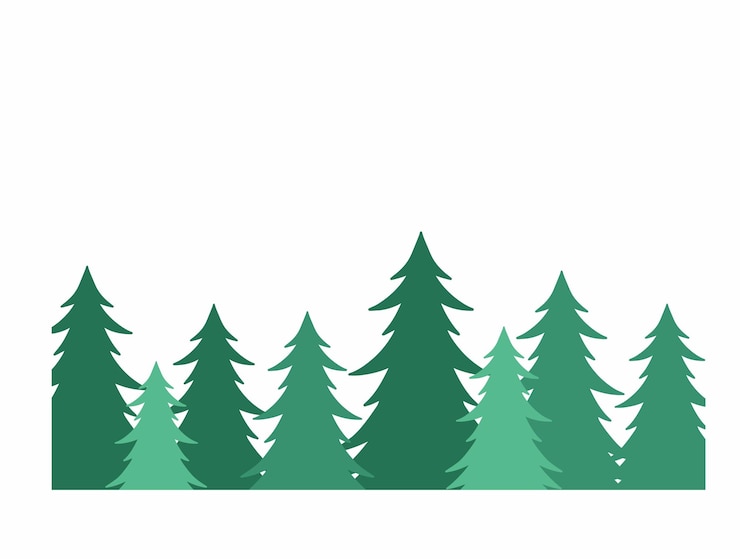 Vettore illustrazione sullo sfondo dell'albero di natale